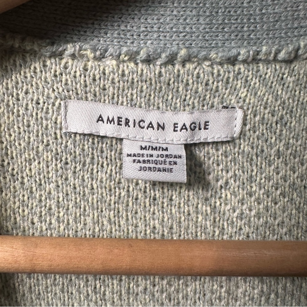 American Eagle Outfitters Floral Cardigan - Mint Green and Yellow - Picture 3 of 5